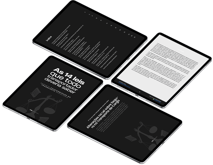 Ebook As 14 leis que todo transportador deve saber