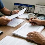 Documentos empresariais e contrato relacionados a como fazer folha de pagamento