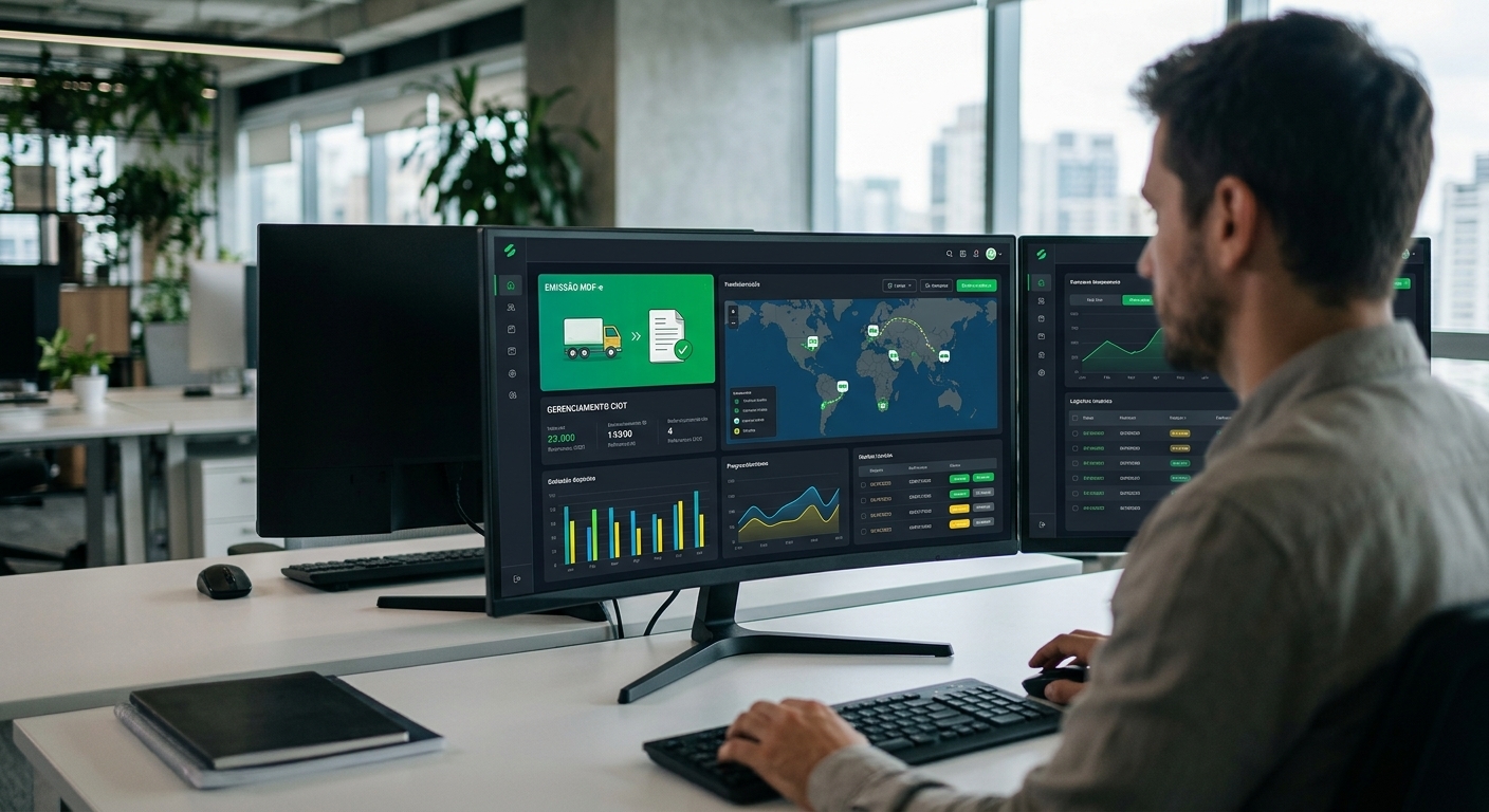 CIOT obrigatório e integração com MDF-e no transporte de cargas