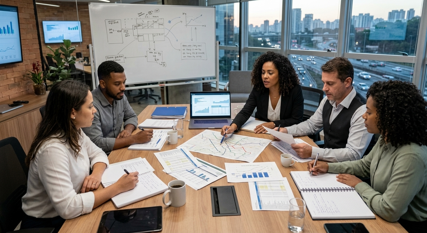 Planejamento estratégico e continuidade operacional no transporte de cargas