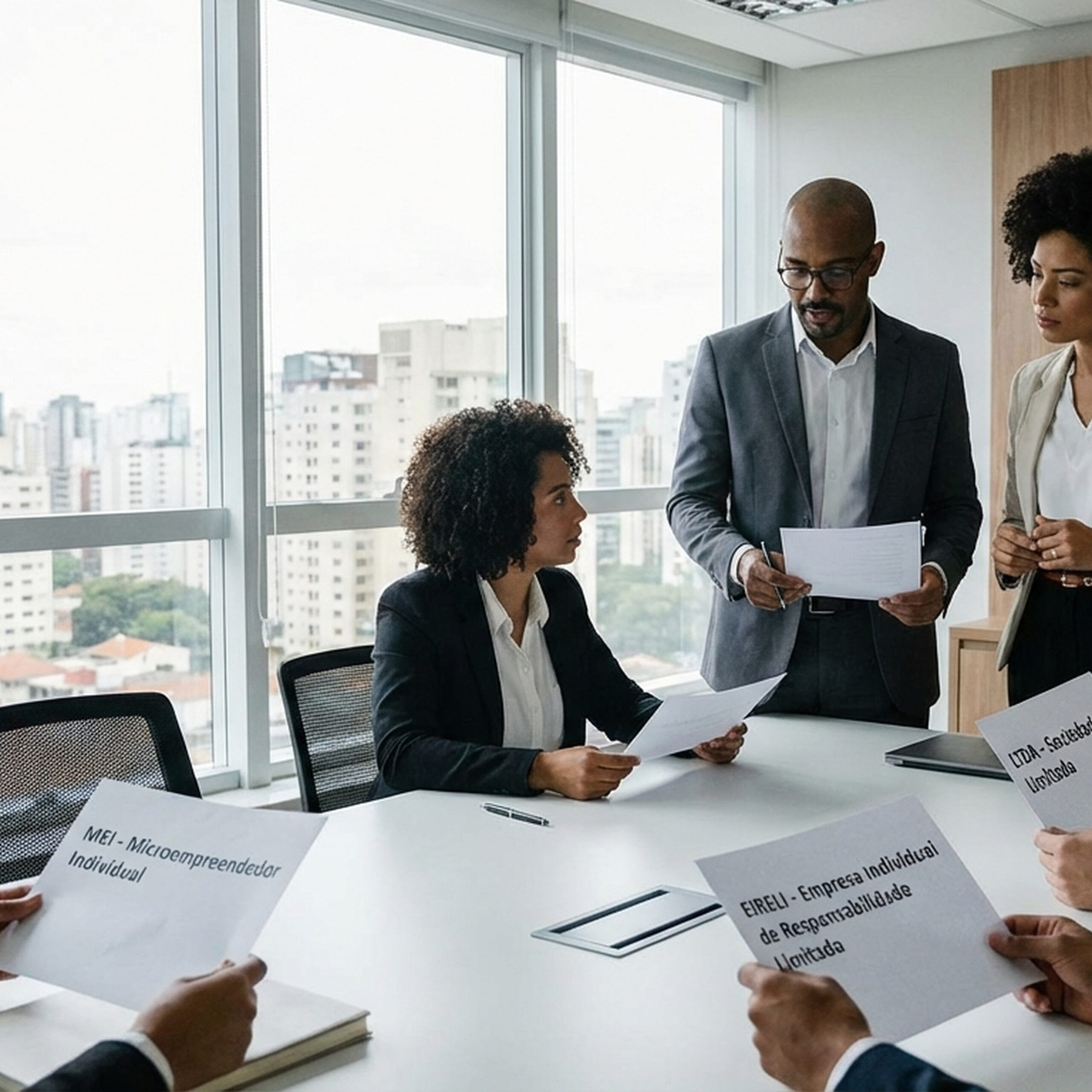 Imagem sobre tipos de empresas no brasil para artigo da GR Assessoria Contábil