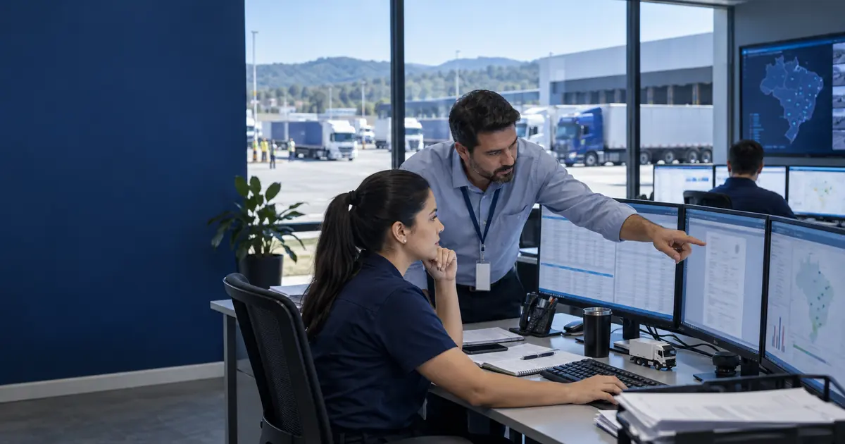 Equipe fiscal de transportadora analisa a parametrização de CST e cClassTrib no CT-e